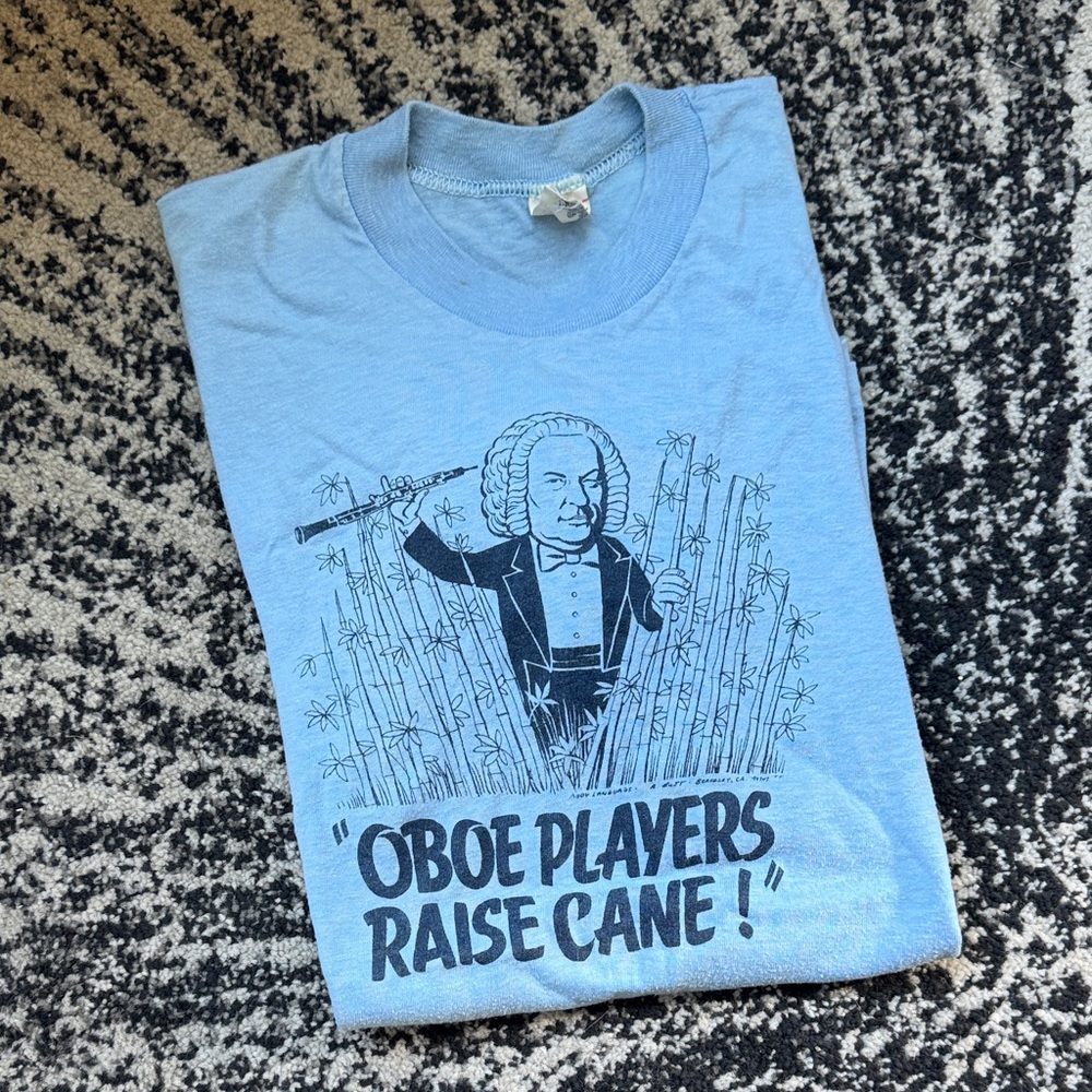 VINTAGE 🎵 Oboe Players Graphic Tee  - Berkeley, CA